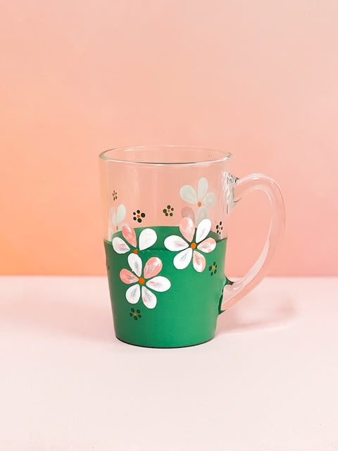 Hand-Painted Coffee Mug - Willow