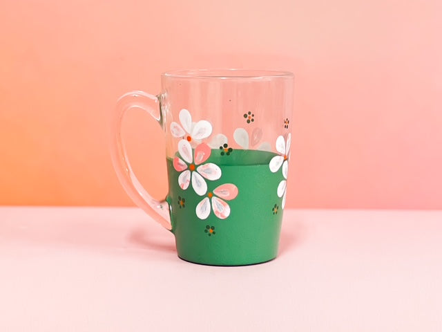 Hand-Painted Coffee Mug - Willow