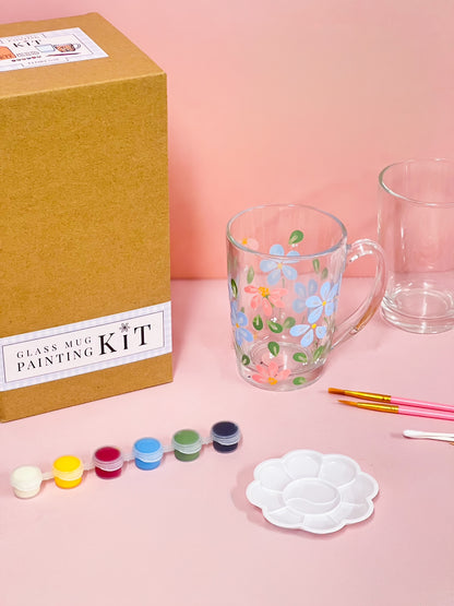 Glass Painting DIY Kit - Coffee Mug
