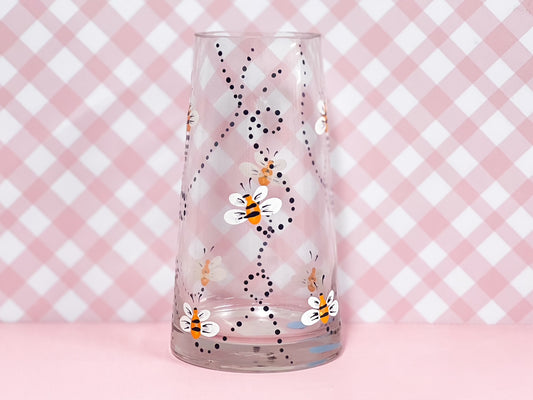 Hand-painted Vase | Bumble Bee