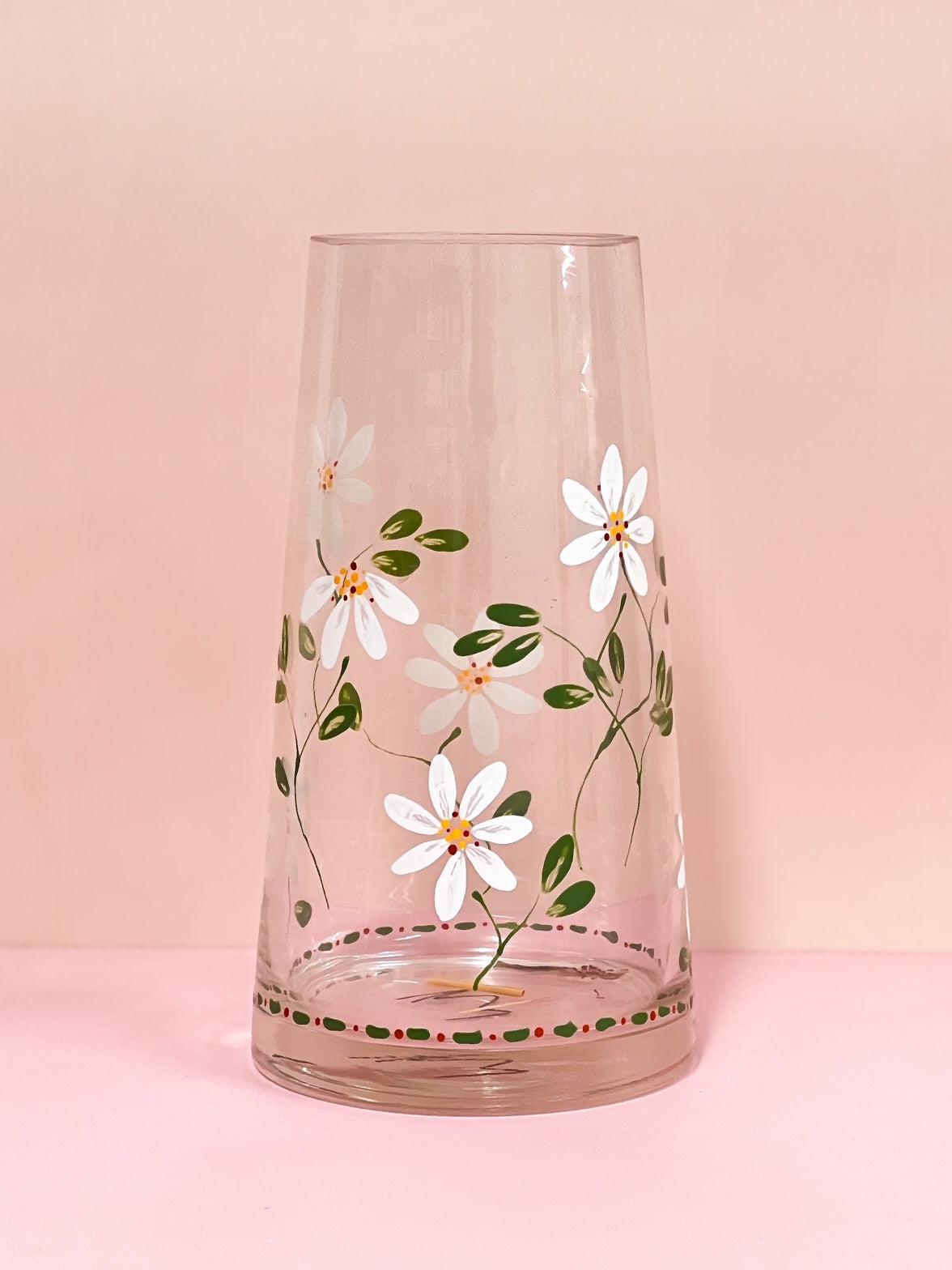 Hand-painted Vase | Marguerite