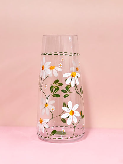 Hand-painted Tapered Vase | Marguerite