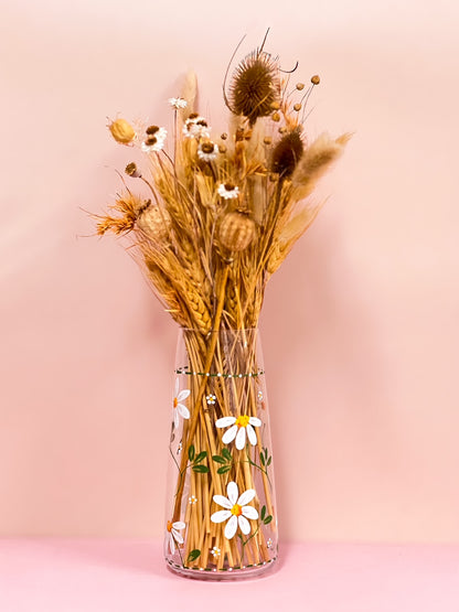 Hand-painted Tapered Vase | Marguerite