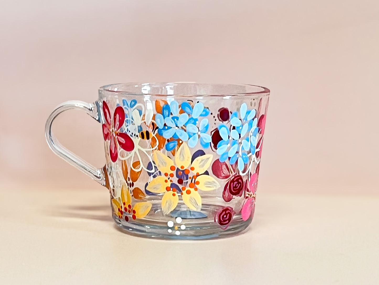 Hand-painted Cuppa Mug - Lizzie