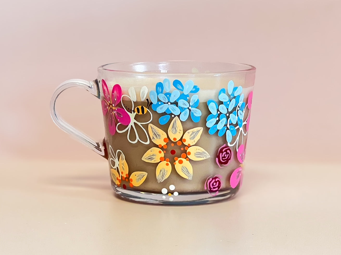 Hand-painted Cuppa Mug - Lizzie