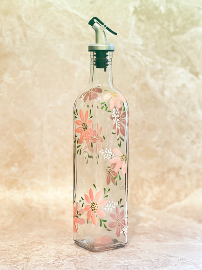 Hand-Painted Oil Bottle - Cressida