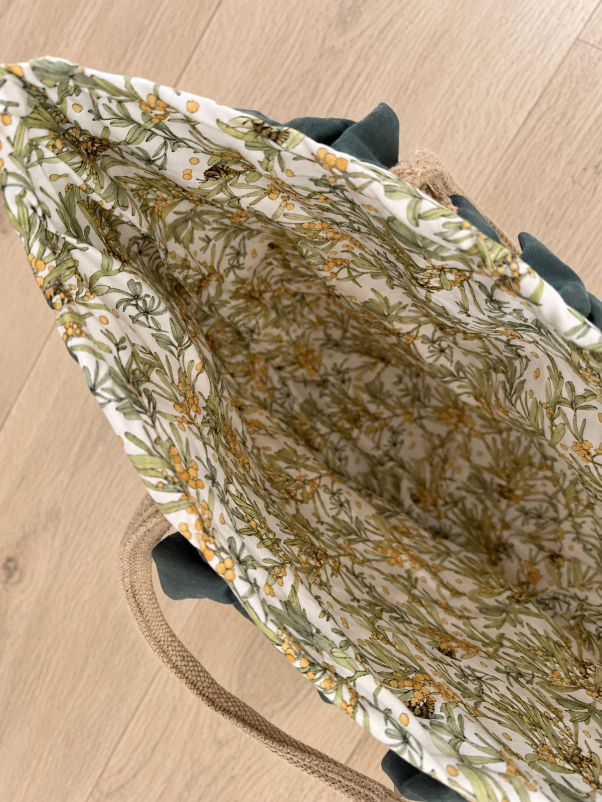 Tote Handbag | Wattle & Sage Ruffle