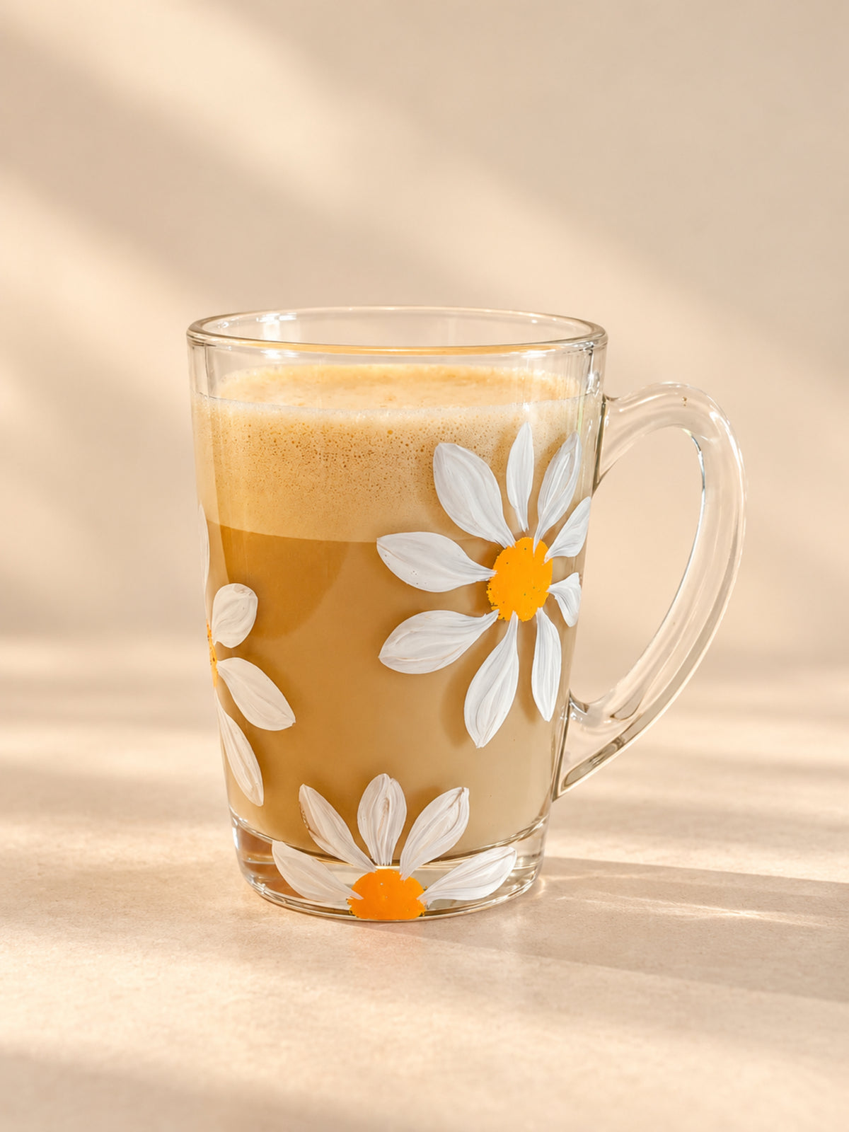 Hand-painted Coffee Mug - Daisy