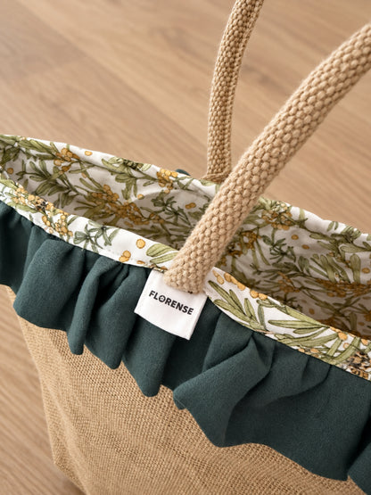 Tote Handbag | Wattle & Sage Ruffle