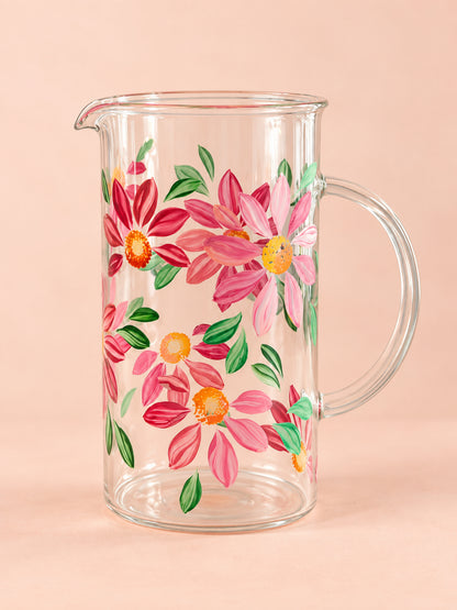 Hand-painted Coffee Plunger - Spring Blossom