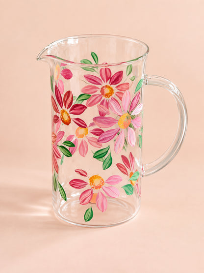 Hand-painted Coffee Plunger - Spring Blossom