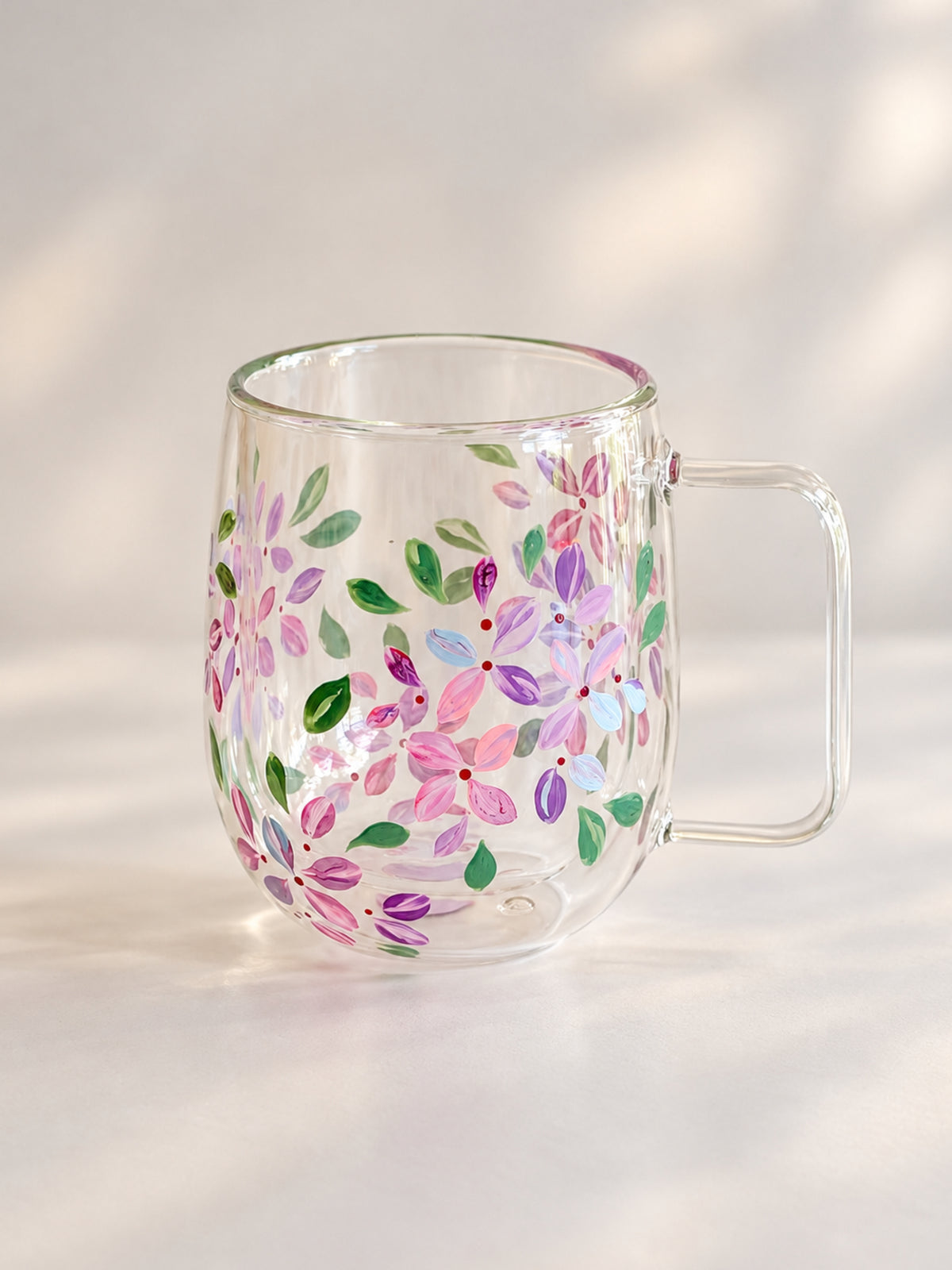 Hand-painted DW Mug - Spring Lilac