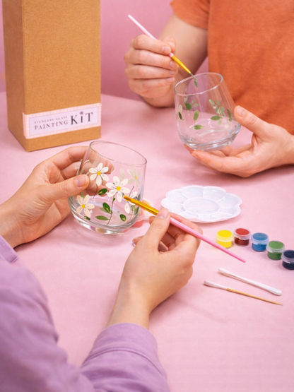 Glass Painting DIY Kit - Stemless Wine Glass