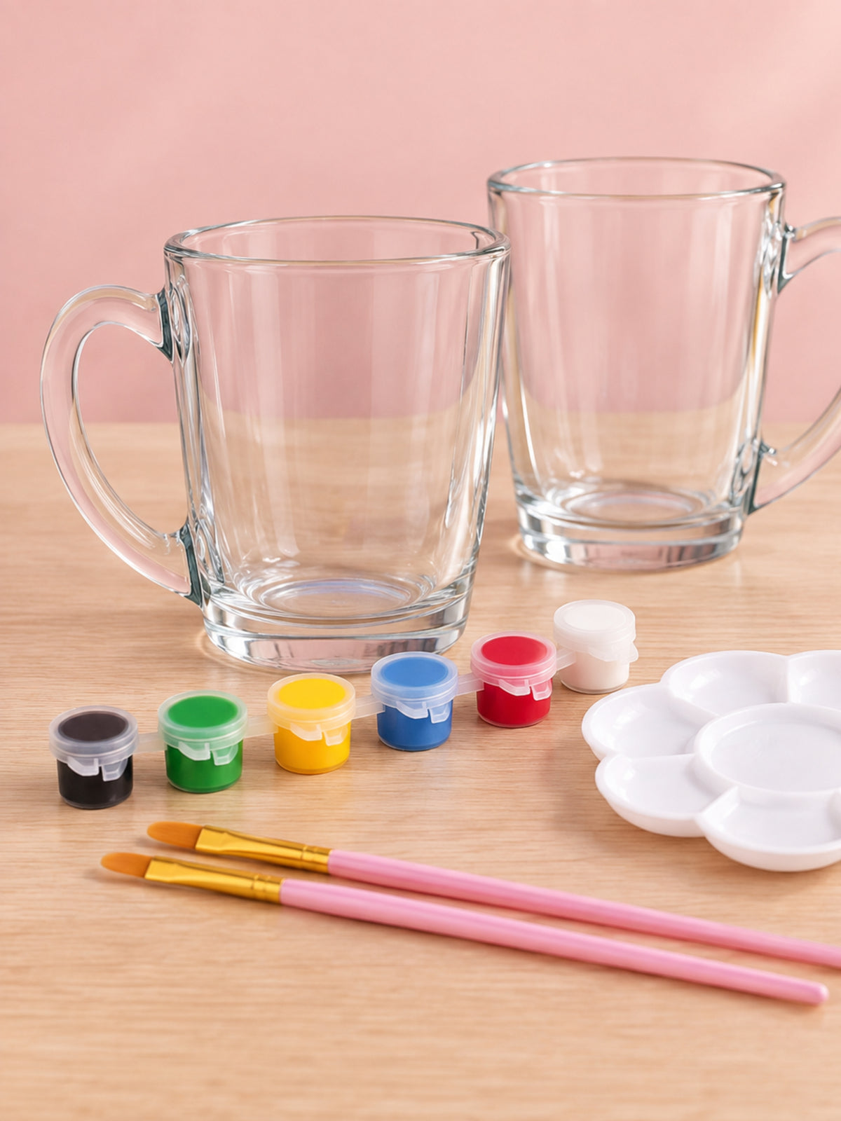 Glass Painting DIY Kit - Coffee Mug