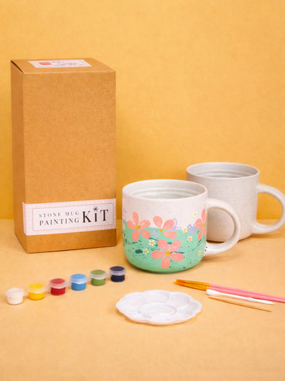Stoneware Painting DIY Kit - Coffee Mug