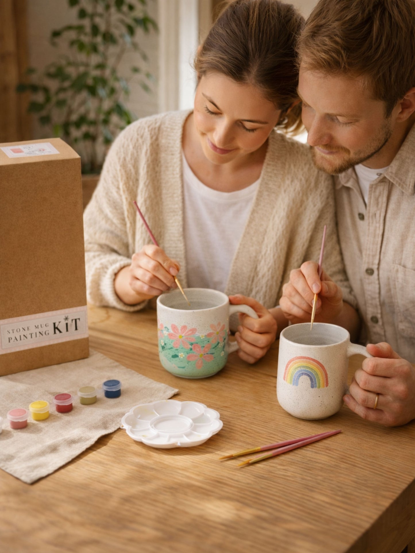 Stoneware Painting DIY Kit - Coffee Mug