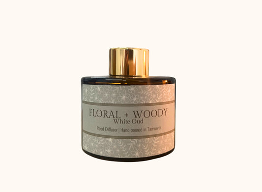 Amber Diffuser | Floral + Woody - White Oud