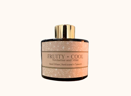 Amber Diffuser | Fruity + Cool - Nectarine and Mint