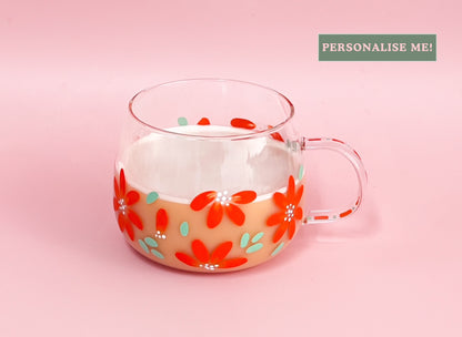 Hand-painted Hug Mug - Blossom Showgirl | Personalise Me!