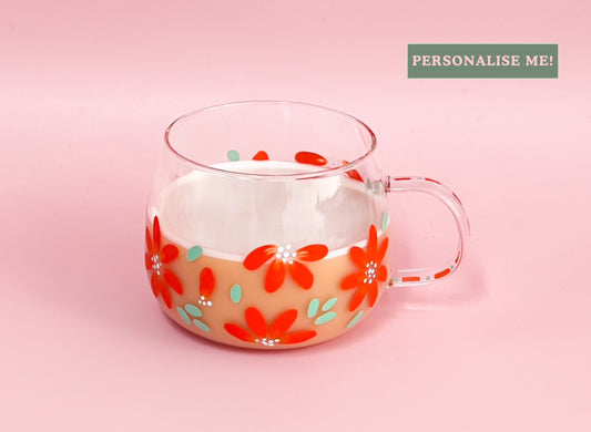 Hand-painted Hug Mug - Blossom Showgirl | Personalise Me!