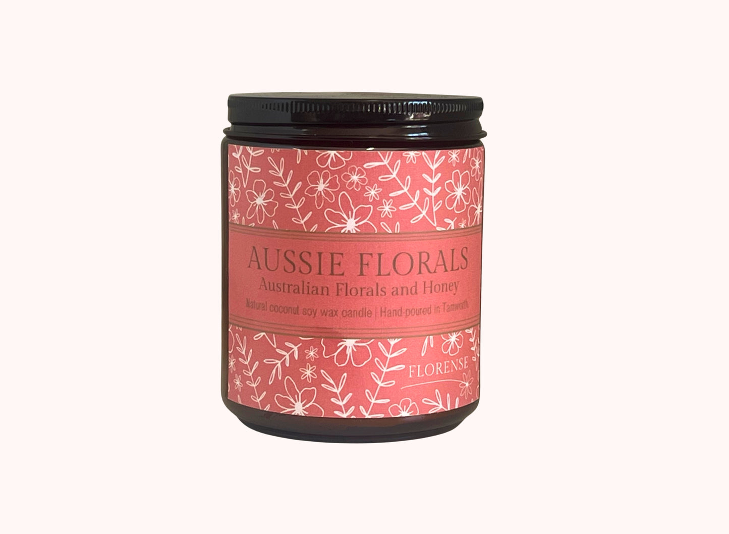 Amber Candle | Aussie Florals (Australian Florals and Honey)