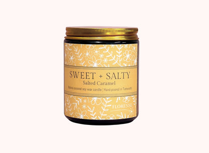 Amber Candle | Sweet + Salty (Salted Caramel)