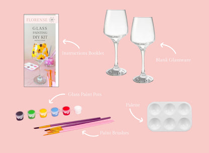 Glass Painting Kit - Wine Glass