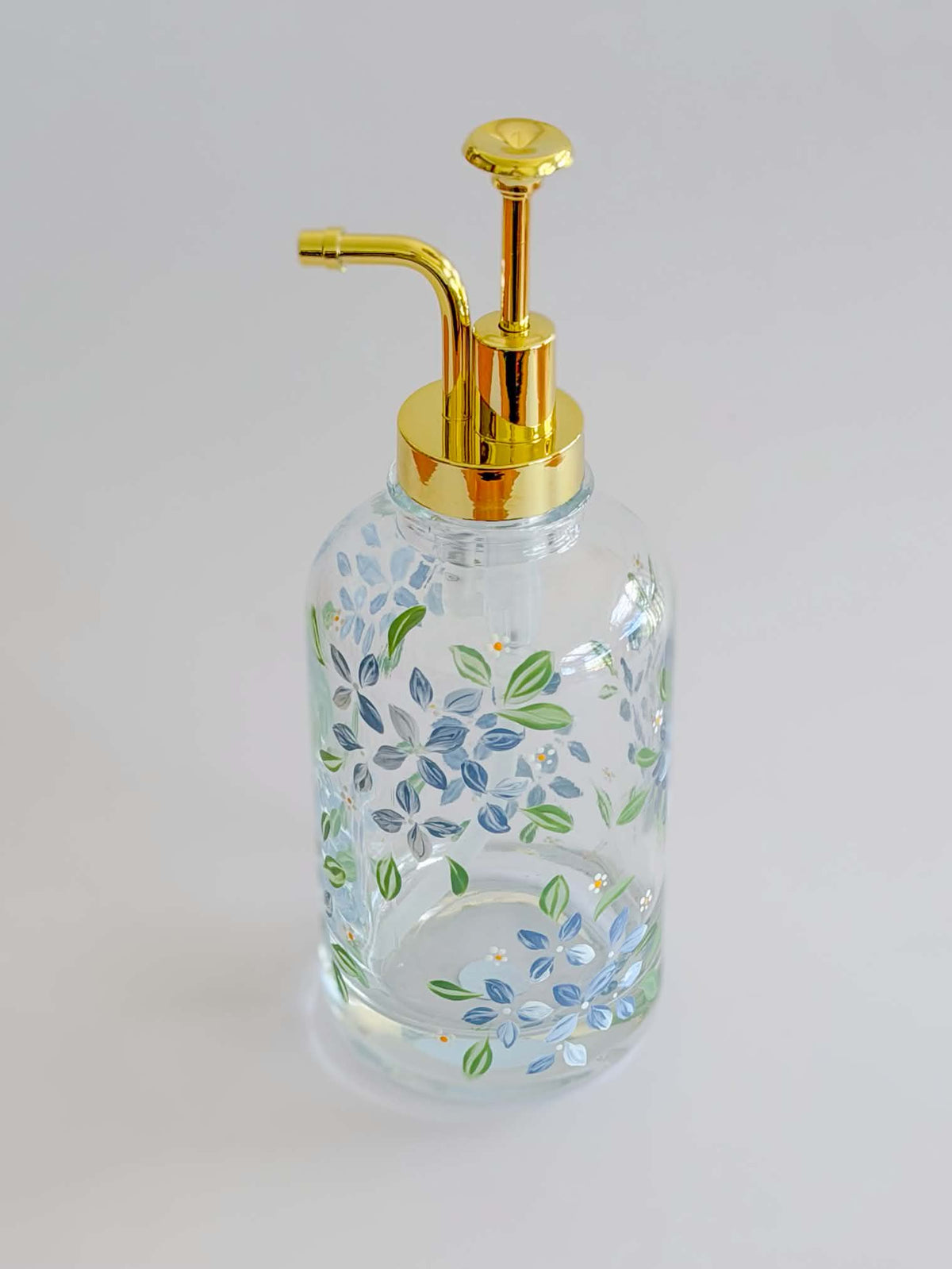 Hand-painted Dispenser - Spring Hydrangea