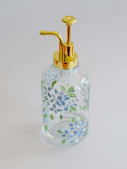 Hand-painted Dispenser - Spring Hydrangea