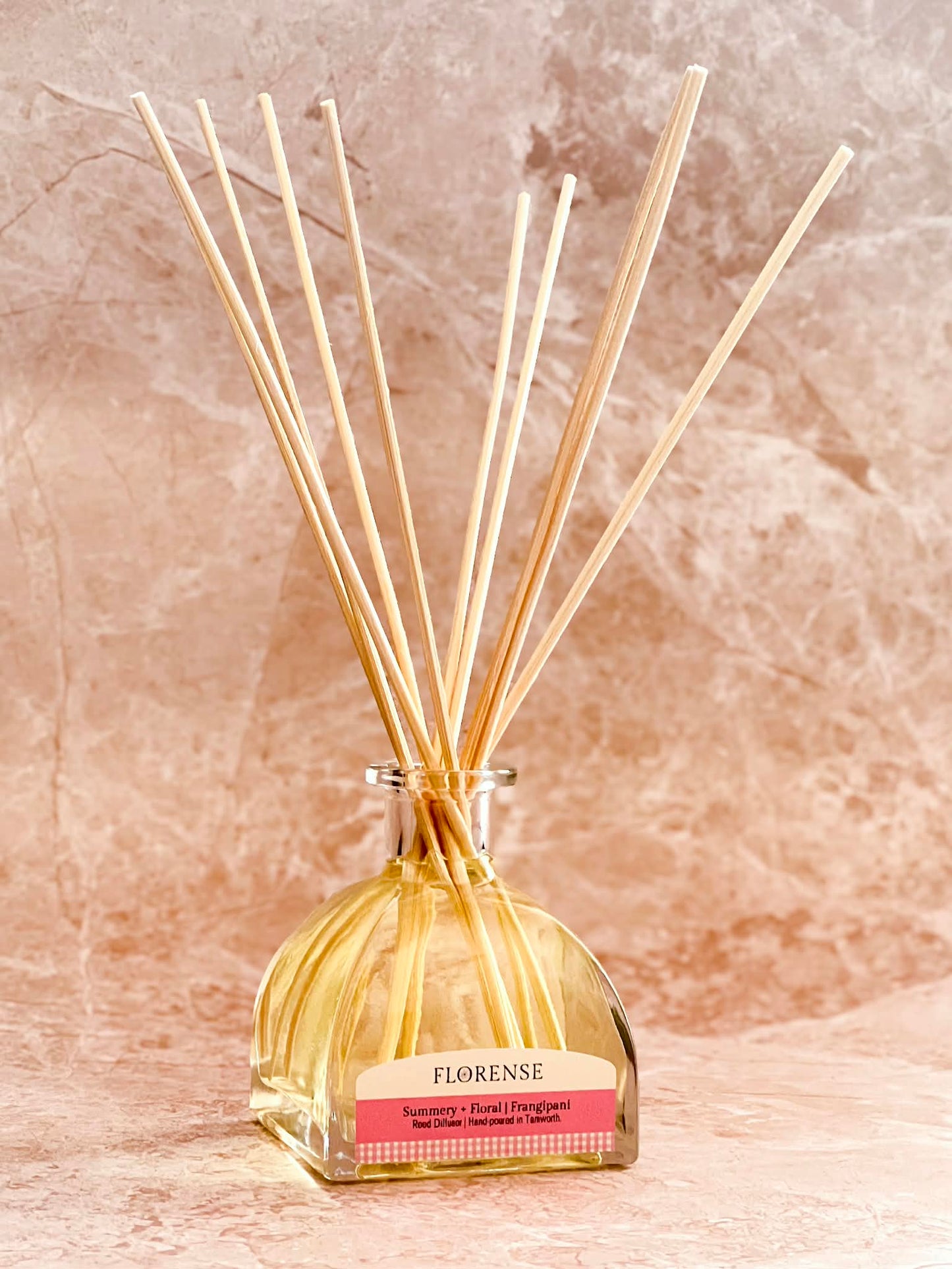 Apothecary Diffuser | Summery + Floral - Frangipani