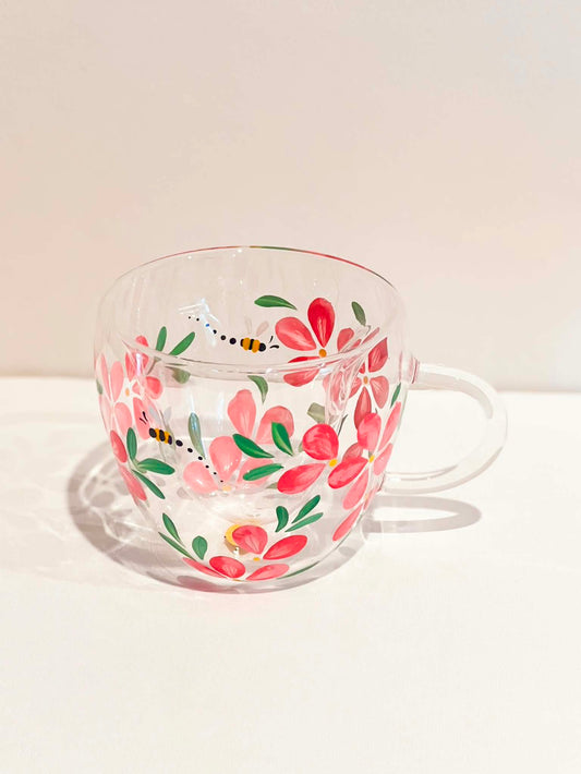 Hand-painted DW Heart Mug - Sylvie