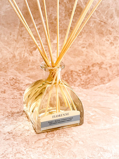 Apothecary Diffuser | Fresh + Breezy - Clean Cotton