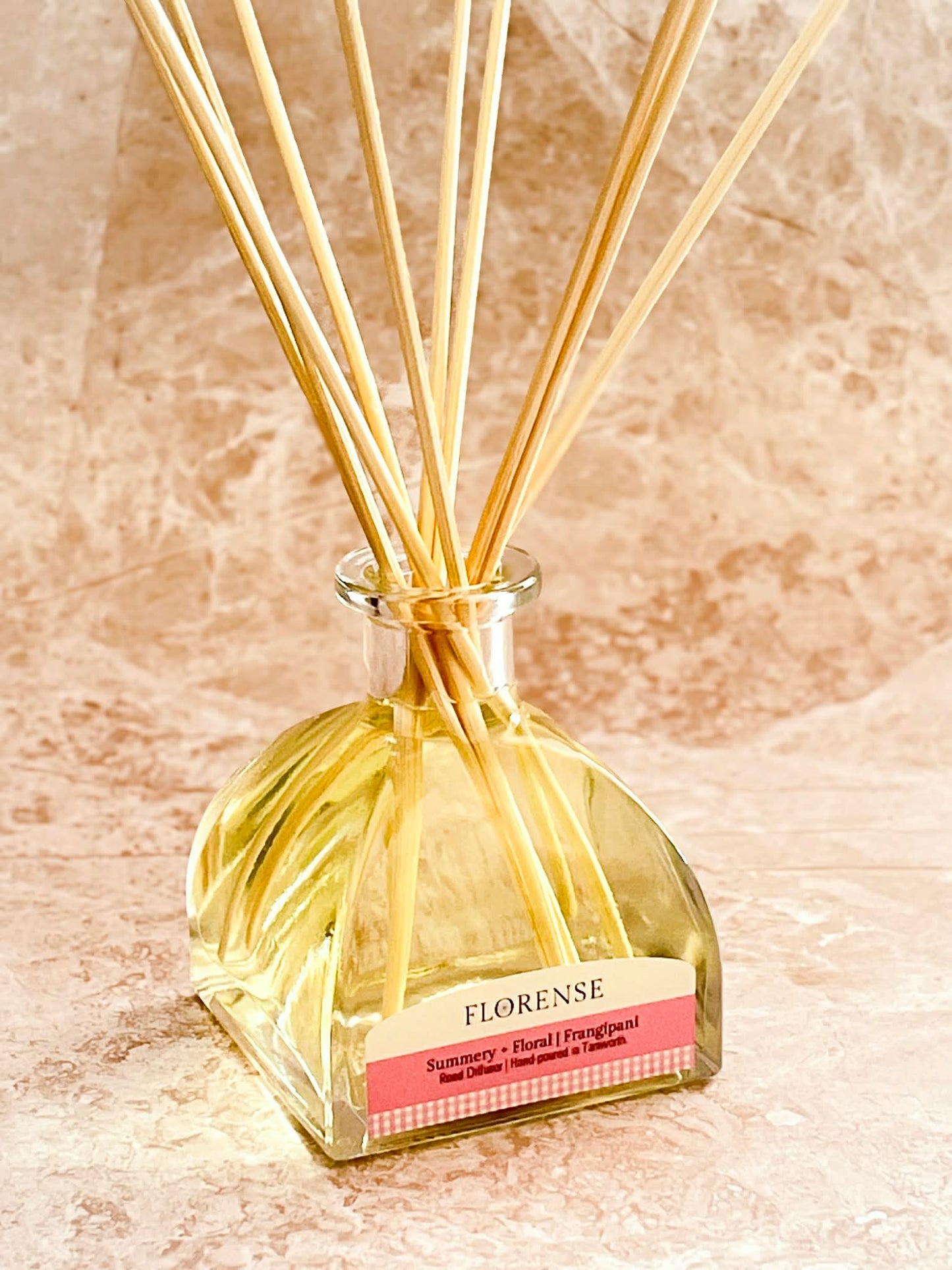 Apothecary Diffuser | Summery + Floral - Frangipani