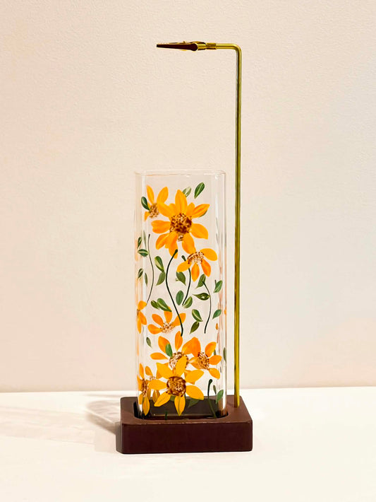 Hand-painted Incense Holder - Meadow