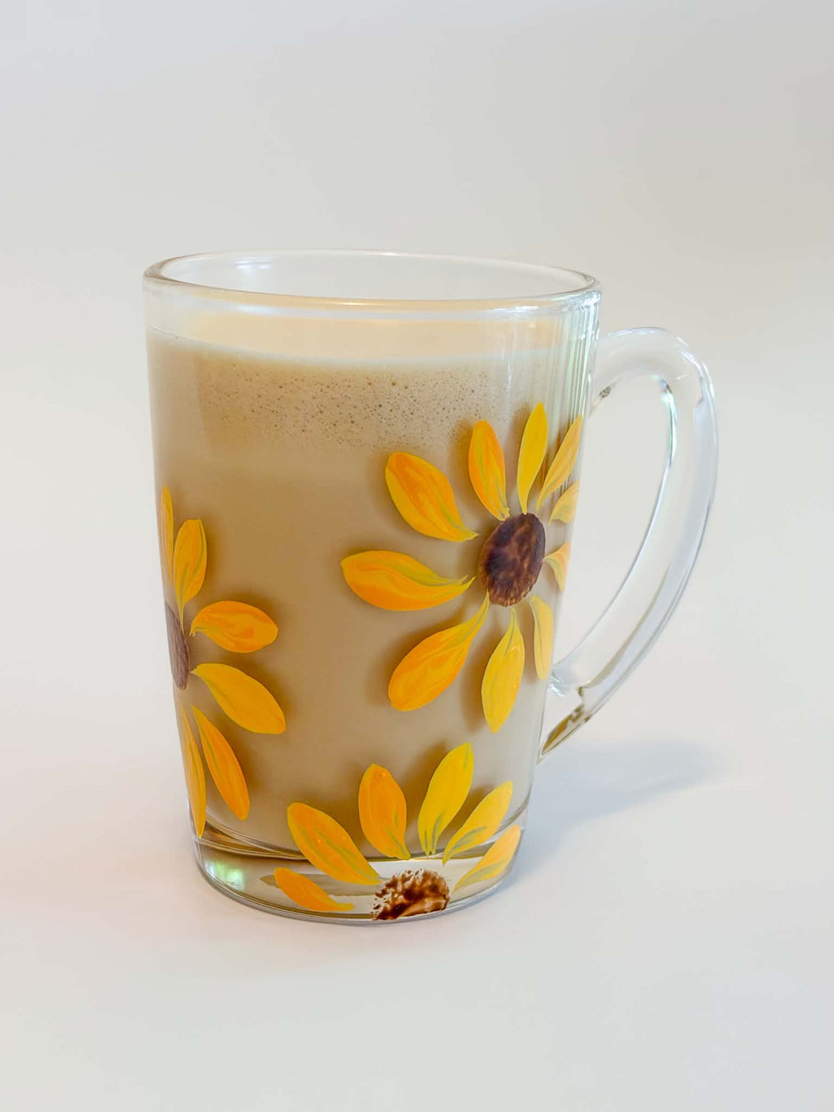 Hand-painted Coffee Mug - Sunflower