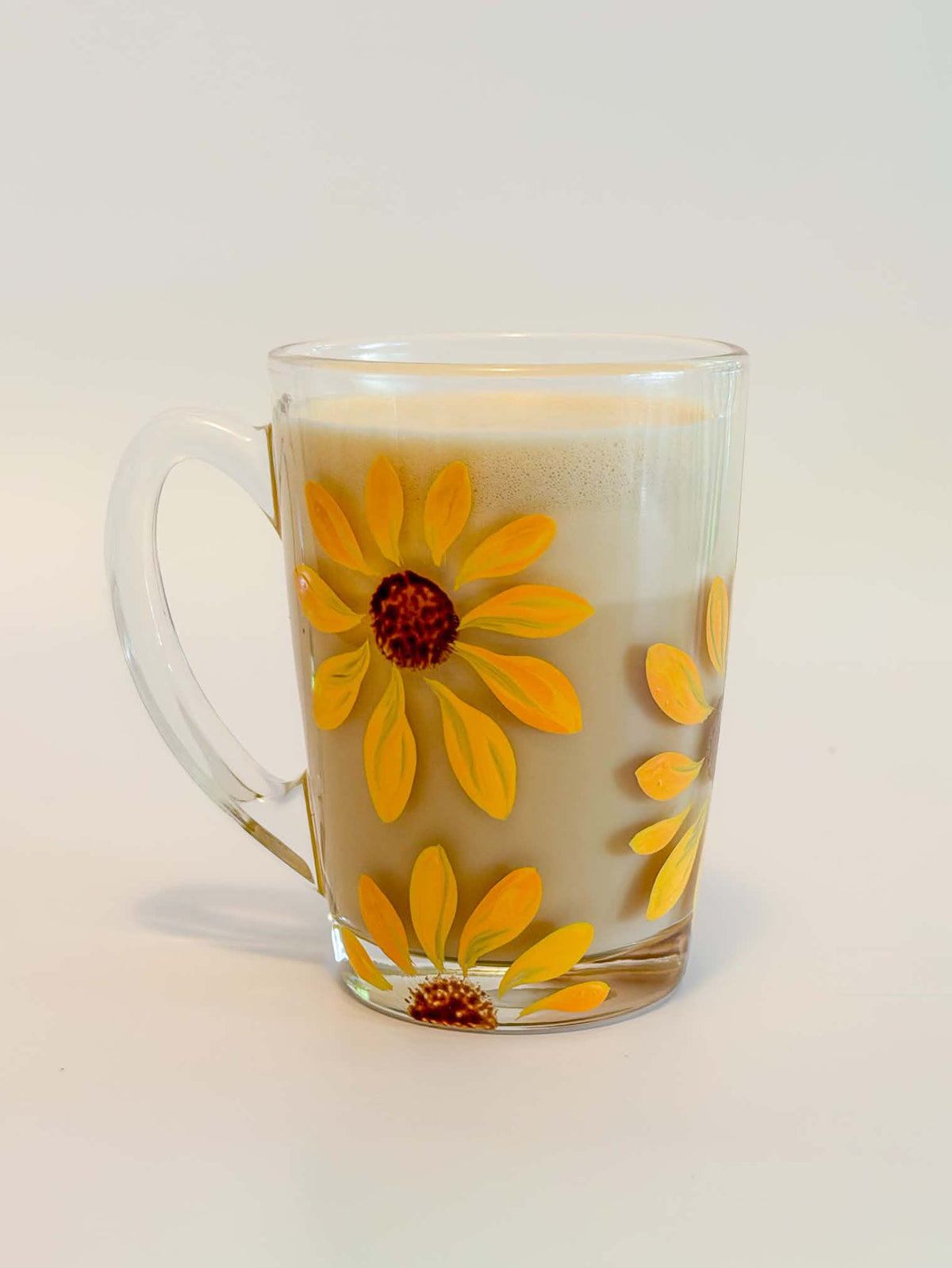 Hand-painted Coffee Mug - Sunflower