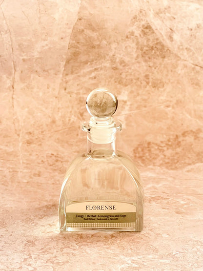 Apothecary Diffuser | Tangy + Herbal - Lemongrass and Sage