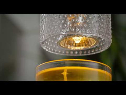 Electric Candle Warmer | Hobnail Glass