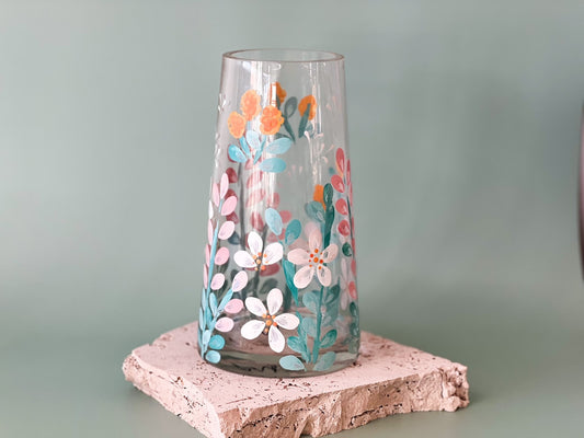 Hand-painted Vase | Ariel