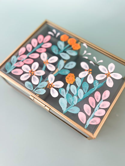 Hand-painted Jewellery Box | Ariel