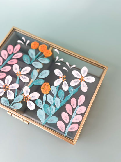 Hand-painted Jewellery Box | Ariel