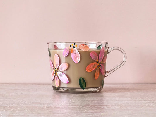 Hand-painted Cuppa Mug | Poppies
